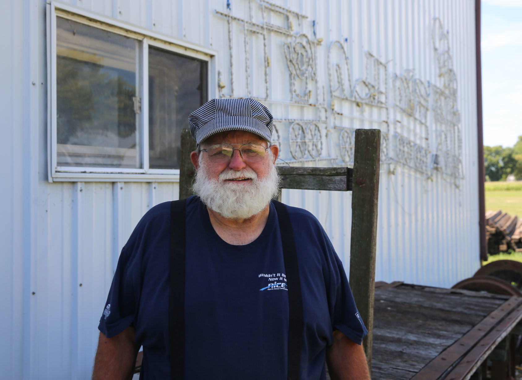 Iowa Trolley Park owner Stan Gentry